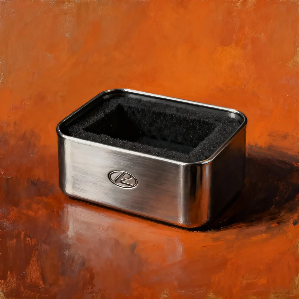 Metalen autosleutel doosje